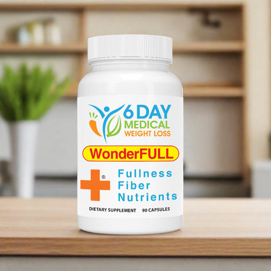 WonderFULL is an amazing hunger suppressing supplement using natural fiber nutrients to provide fullness and a support for GLP-1 medications like semaglutide and tirzepatide used and approved by medical providers